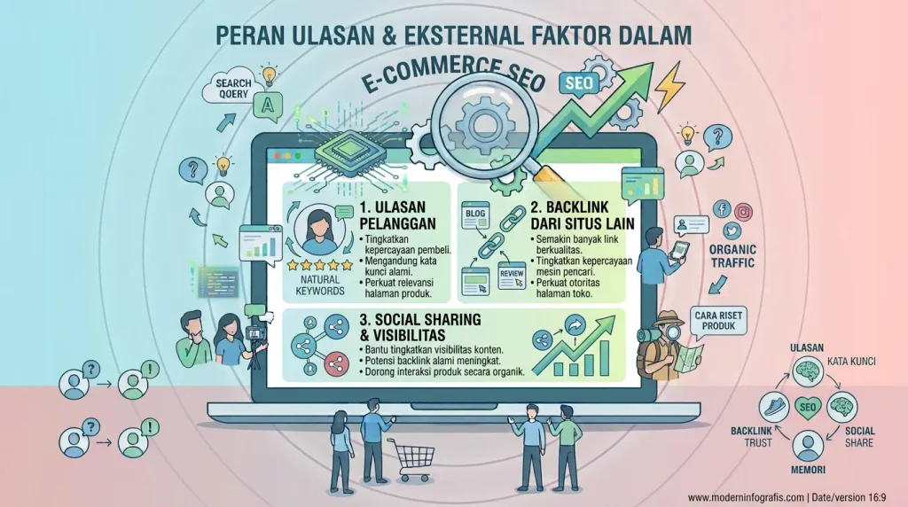 Peran Ulasan dan Backlink dalam SEO E-commerce