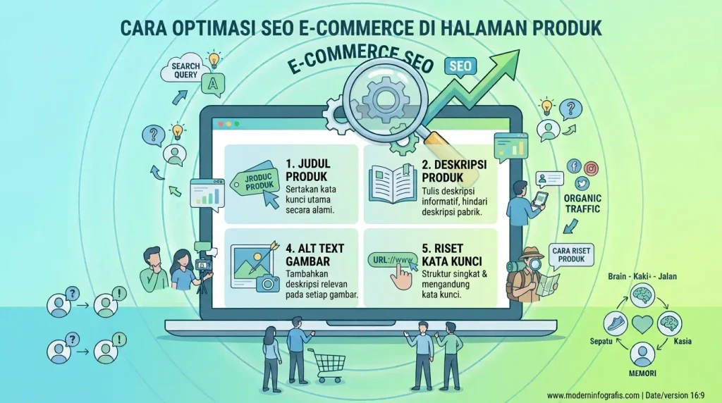 Cara Optimasi SEO E-commerce di Halaman Produk