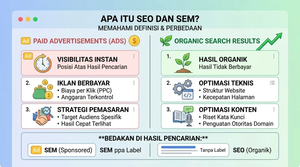 Apa Itu SEO dan SEM?