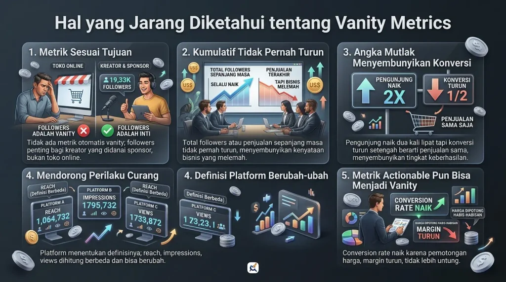 Hal yang Jarang Diketahui tentang Vanity Metrics