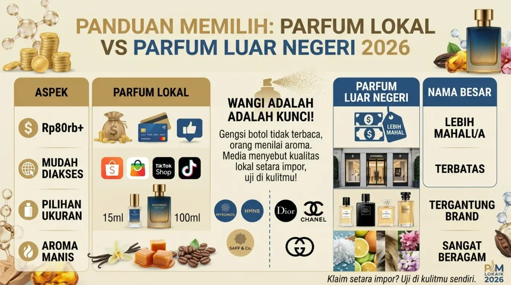 Parfum Lokal vs Parfum Luar Negeri