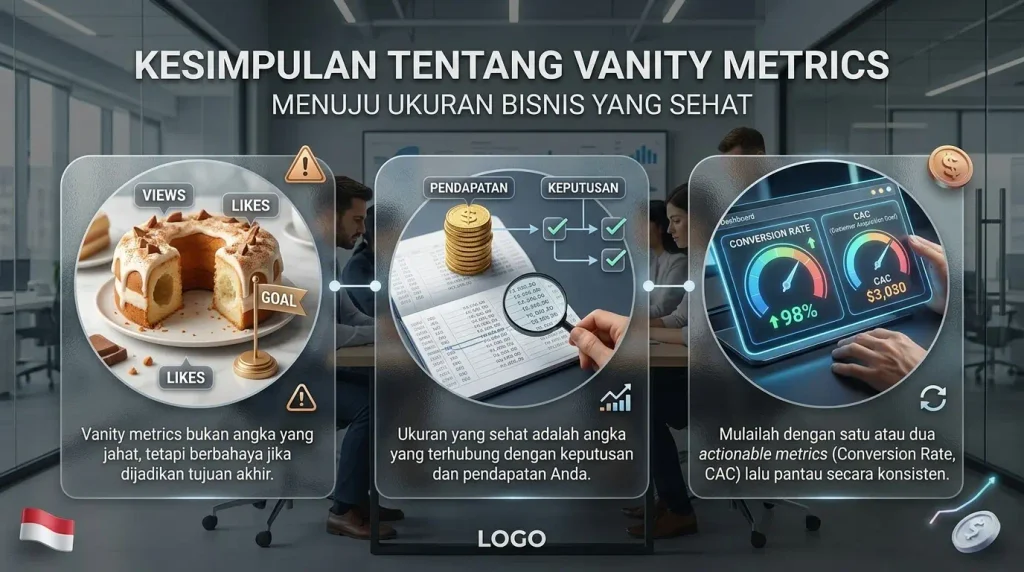 Kesimpulan tentang Vanity Metrics