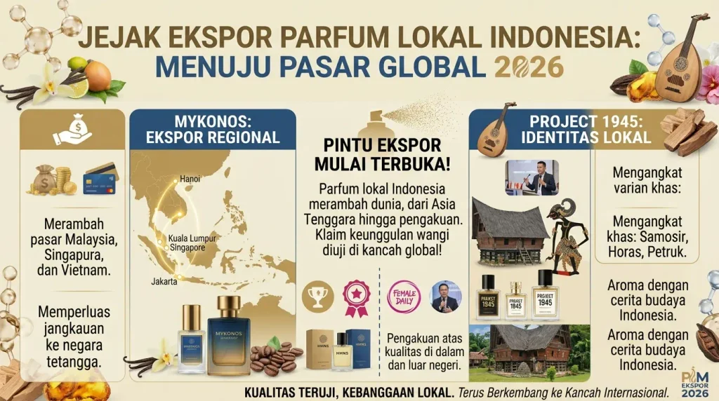 Brand Parfum Lokal yang Mulai Go International