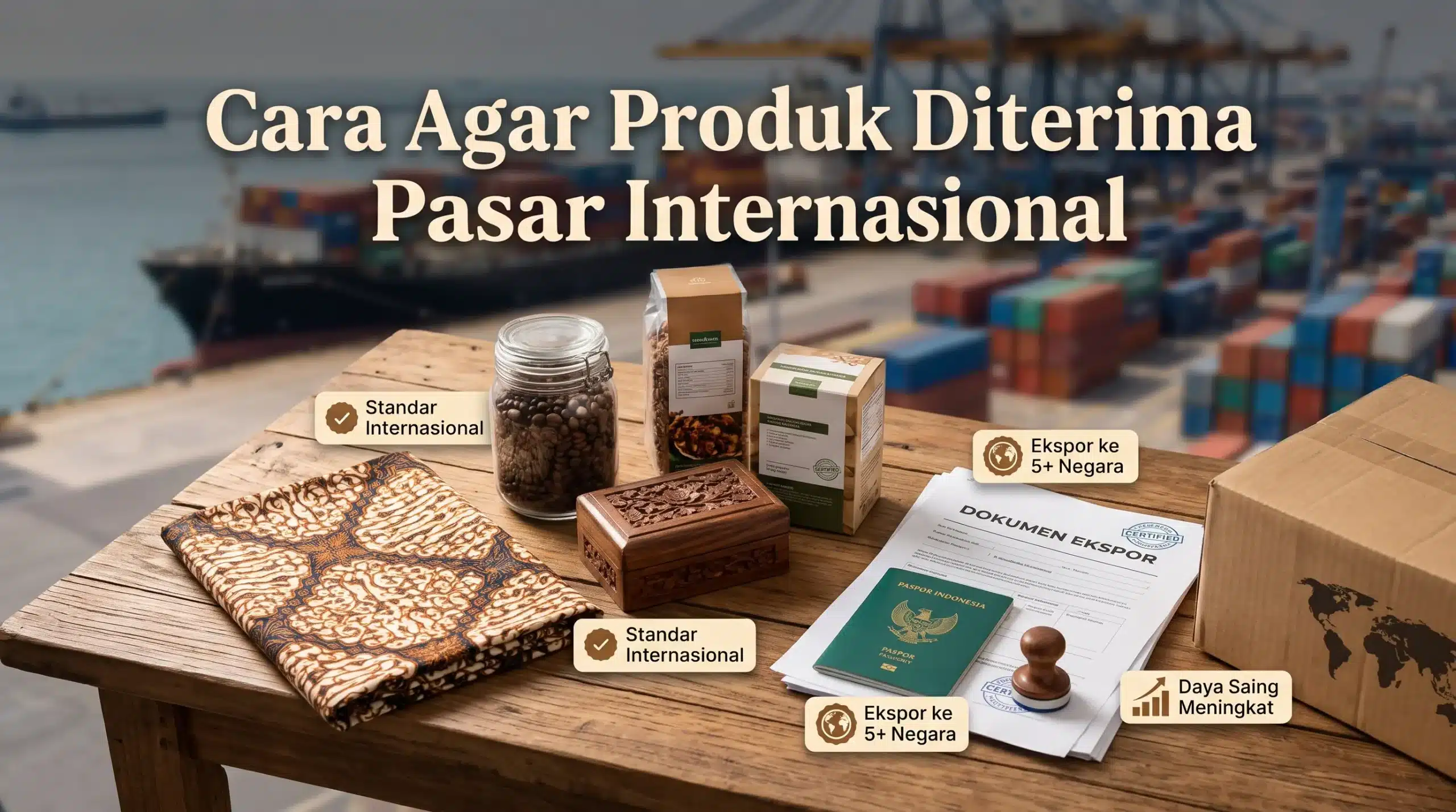 Cara Agar Produk Diterima Pasar Internasional