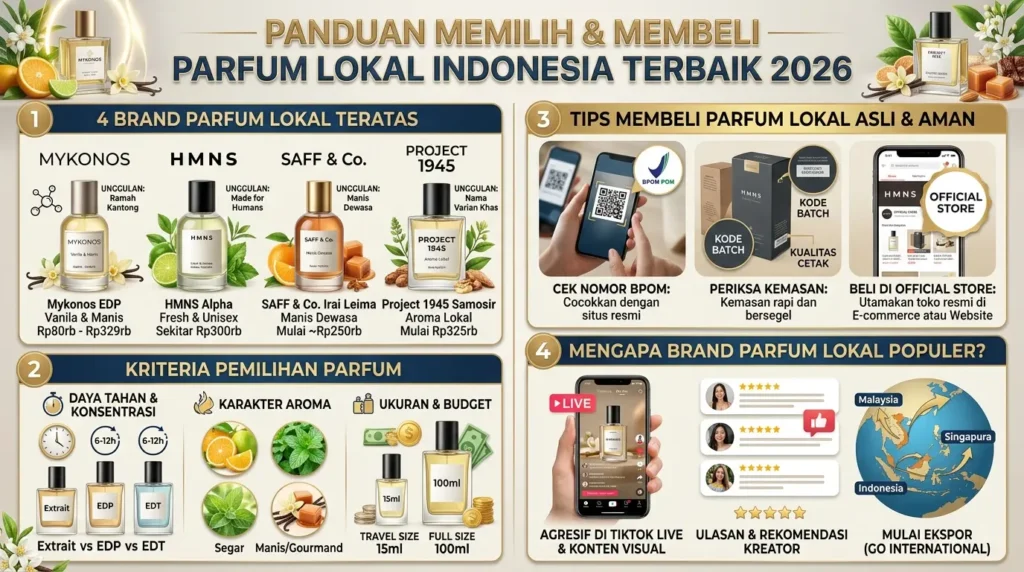 Brand Parfum Lokal Terbaik