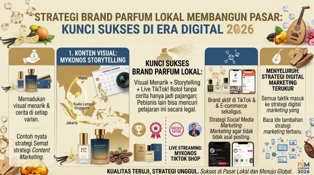 Strategi Brand Parfum Lokal Membangun Pasar