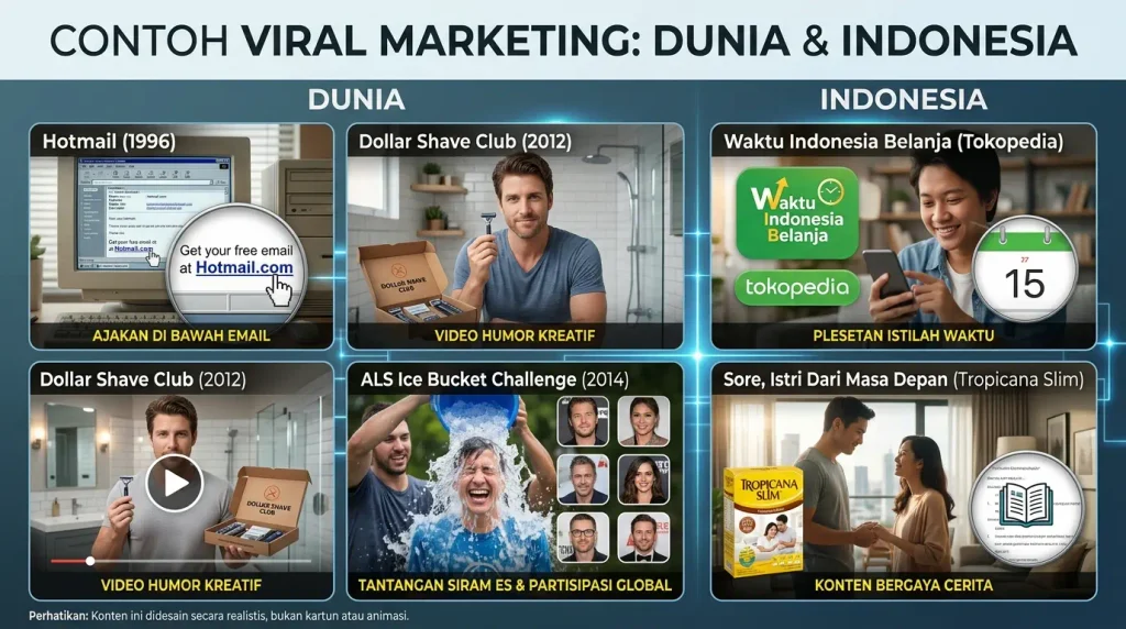 Contoh Viral Marketing di Dunia dan di Indonesia